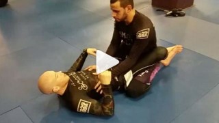 Closed guard attack off two on one to drag – Dan Covel
