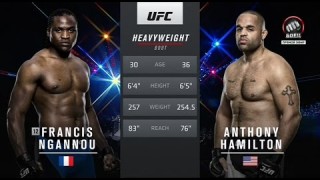 Anthony Hamilton vs Francis Ngannou – UFC Fight Night 102