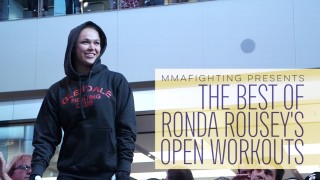 Best of Ronda Rousey’s Open Workouts