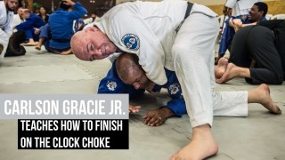 Carlson Gracie Jr Teaches The Clock Choke