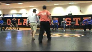 Handfighting and controlling ties taught by 2x Gold Olympic Wrestler John Smith