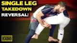 How To Reverse a Single Leg Takedown (End Up On Top!)