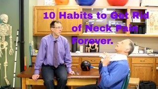 10 Habits to Get Rid of Neck Pain