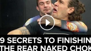 9 Must See Secrets To Finishing The Rear Naked Choke