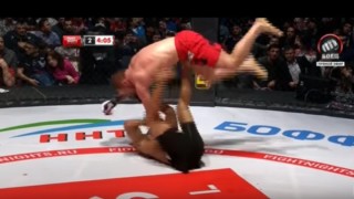 Incredible Helicopter Armbar in MMA Match in Russia