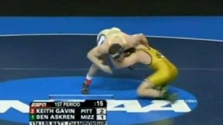 Askren  Using 50/50 to score in the NCAA Championships