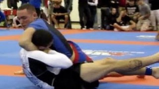 Blue Belt Hits mix between the Guillotine and Crucifix Submits Black Belt Within a Minute