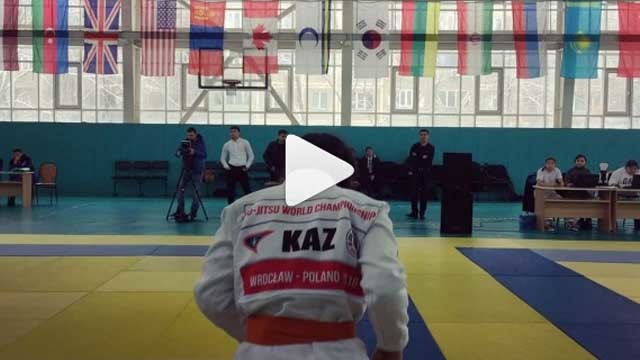 Hot Action From Kazakhstan National Ne-Waza Junior Champion