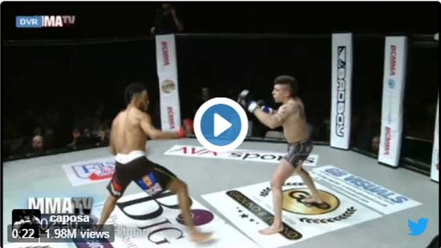 Fighter Pulls a Michael ‘Venom’ Page, Learns A Very Hard Lesson