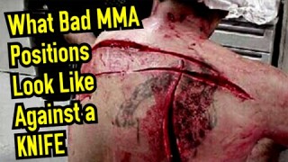 Top 5 WORST MMA/BJJ Positions to find yourself in a STREET FIGHT!