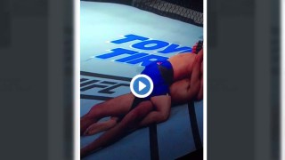 UFC Fighter Mounts & Humps Opponent On UFC FN 106  — Replay!