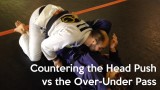 Bernardo Faria Shows How to Counter the Head Push vs Over-Under Pass