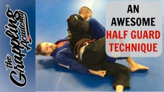 HALF GUARD Technique FROM an AWESOME RCJ Blackbelt!