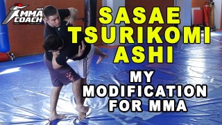 Judo’s ‘Sasae Tsuri-Komi Ashi’ Modification For MMA & No Gi Grappling