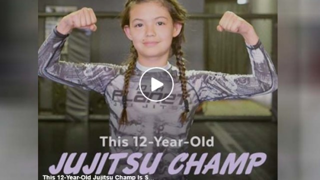 This 12-Year-Old Jujitsu Champ Is Smashing Gender Stereotypes