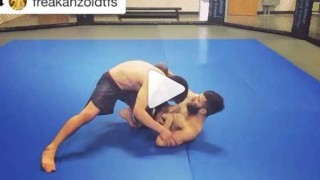 Counter For When Someone Tries To Explode Out of Omoplata -Geo Martinez