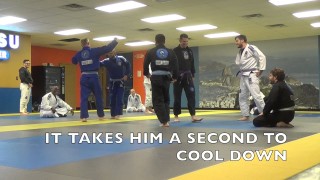 BJJ Choked Out Prank with Foaming Mouth