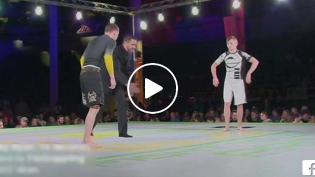 Nicky Ryan Submits Adult Opponent in 15 seconds