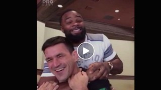 Woodley Backpacking on Demian Maia