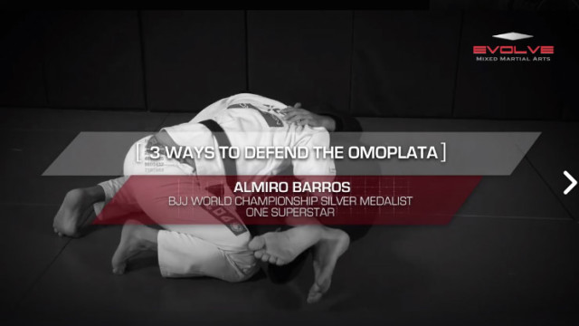 3 Ways To Defend The Omoplata In 30 Seconds – Evolve