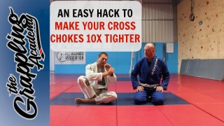 An EASY Hack to Make Your Cross Choke 10x Tighter! – Tom Davey