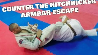 How to counter the Hitchhicker armbar escape by Gile Huni