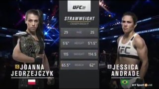 Joanna Jedrzejczyk vs. Jessica Andrade – UFC 211