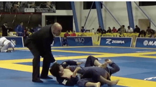 Blue Belt Disqualified After Opponent Tries To Kneebar him