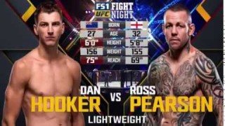 Dan Hooker Knocks Out Ross Pearson With a Savage Knee