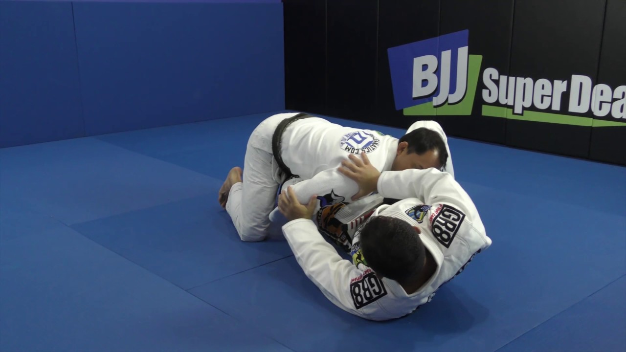 Invisible Arm Bar From Over Under Defense