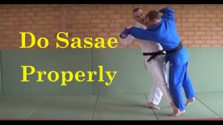 Sasae tsuri komi ashi – How to do it properly