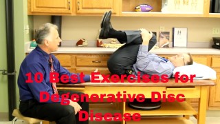 10 Best Exercises for Degenerative Disc Disease (Low Back) with or without Sciatica