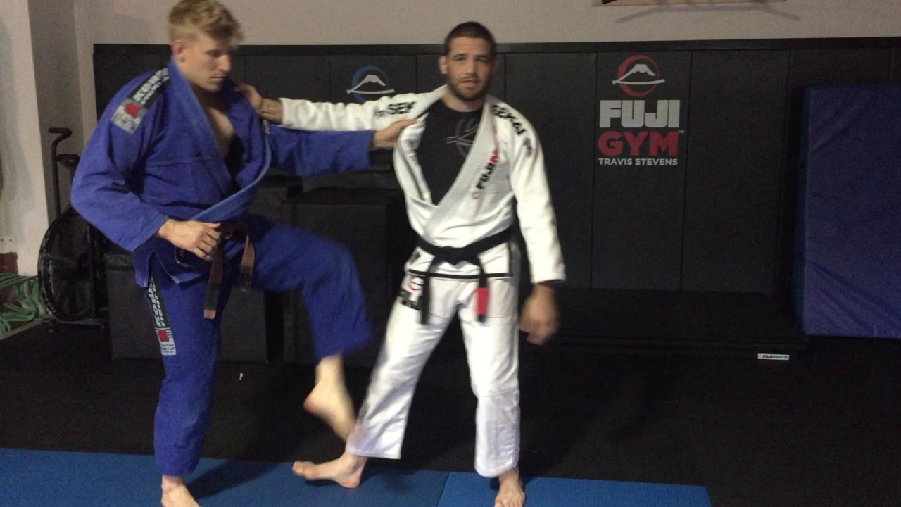 Foot Sweep to Ankle Pick- Travis Stevens