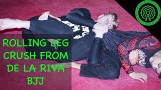 Rolling Leg Crush from De La Riva – Steven Henshall