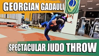 Spectacular Judo Throw – Georgian Gadauli