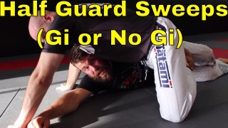Toe Tuck BJJ Half Guard Sweep (Gi or No Gi)