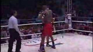 Vitor Belfort’s Only Boxing Match; Quick Finish