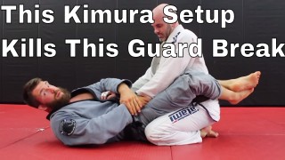 Powerful Kimura Setup for White Belts to Stop Basic Guard Break
