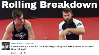 Smooth Butterfly Sweep to Rolling Back Combo – Nick Albin