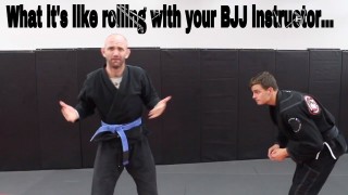 What it’s like rolling with your BJJ Instructor…