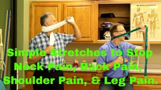 Simple Stretches To Stop Neck Pain, Back Pain, Shoulder Pain