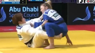 Kiyomi’s Guard Play & Sweep at the recent Abu Dhabi Judo Grand Slam