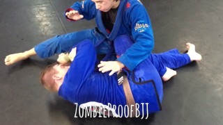 Knee On Belly Escape To Footlock