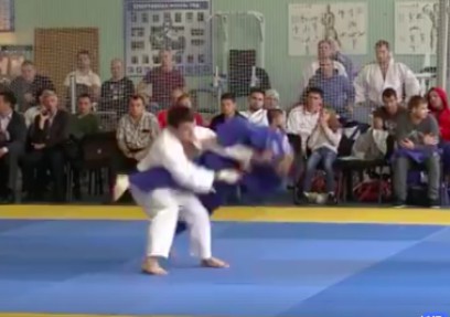 When a sambist competes in judo… Expect some weird stuff