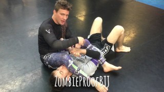 Garry Tonon Spiderweb Armbar to Inside Triangle transition at Gracie Nationals