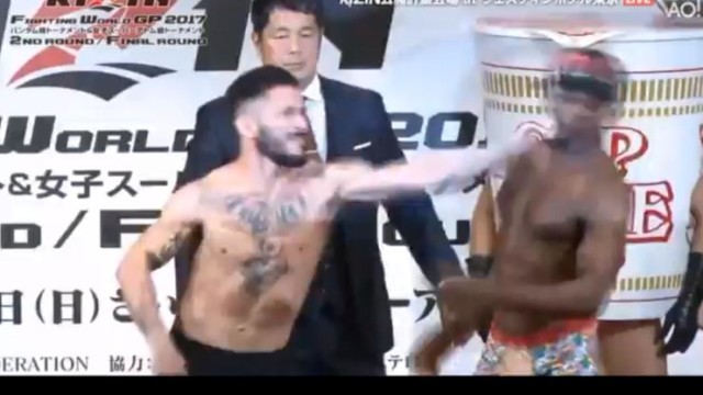 Ian McCall Gets Into A Fight At Rizin Weigh Ins