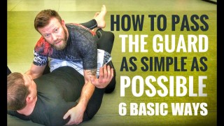 6 Basic but Effective Guard Passes for Gi or No Gi