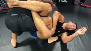 Muay Thai World Champ Grapples with Chris Weidman