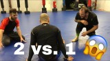 2 Guys vs 1 BJJ Black Belt –  Brandon Mccaghren