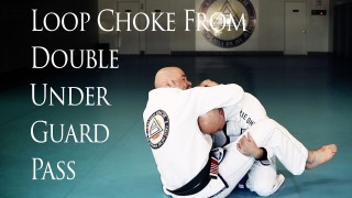 Loop Choke From Double Under Guard Pass – Relson Gracie